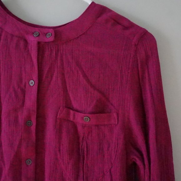 NWT free people Boyfriend Button Front Shirt - Picture 6 of 7